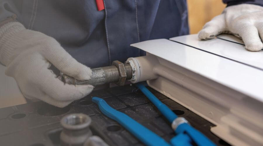 Professional water heater repair services in Breezewood, PA